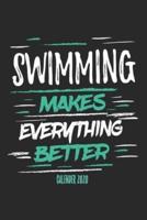Swimming Makes Everything Better Calender 2020