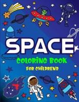 Space Coloring Book for Children's