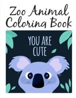 Zoo Animal Coloring Book