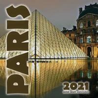 Paris 2021 Mini Wall Calendar