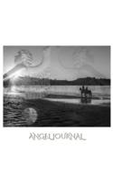 Angelic Angels  Equestrian Beach themed Blank  page Journal