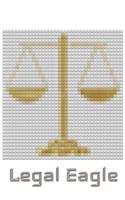 Legal Eagle Lego Style Creative Blank Journal