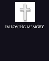 in loving memory funeral blank page Guest Book