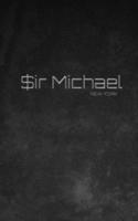 $ir Michael branded  limited edition designer Blank  creative Journal
