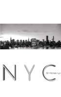 NYC  iconic Manhattan skyline creative blank journal notebook $ir Michael designer  edition