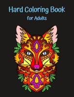 Hard Coloring Book for Adults