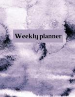 Weekly planner: Weekly Organizer Book for Activities, Daily planner, 8.5x11 size