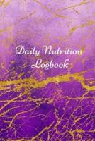 Daily Nutrition Logbook: Simple Daily Food Journal,Food tracker book, Health record keeper.