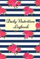 Daily Nutrition Logbook: Simple Daily Food Journal,Food tracker book, Health record keeper.