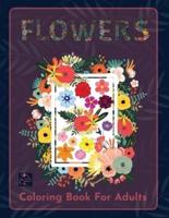 Flowers   Coloring book for adults: Complex and detailed floristic designs   by Raz McOvoo