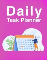 Daily Task Planner: Wonderful Daily Task Planner / 2021 Planner For Men And Women. Ideal Planner 2021 For Adults And Daily Planner 2021 For All Ages. Get This Daily Journal 2021-2022 And Have Best Undated Planners And Organizers For The Whole Year. Acquir