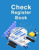 Check Register Book: Wonderful Checkbook Register / Check Registers For Personal Checkbook. Ideal Accounting Ledger Book And Expense Tracker For Personal Finance. Get This Receipt Book For Small Business And Have Best Budget Tracker With Yourself For The 