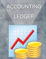 Accounting Ledger: Wonderful Accounting Ledger Book / Financial Ledger Book For Men And Women. Ideal Finance Books And Finance Planner For Personal Finance. Get This Receipt Book For Small Business And Have Best Accounting Book With Yourself For The Whole
