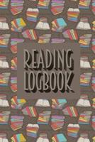 Reading Logbook: Book Review Notebook, Reading List Journal, Great for 60 Books, White Paper, 6″ x 9″, 130+ Pages