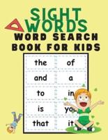 Sight Words Word Search Book for Kids