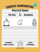 Cursive Handwriting Practice Books for Kids and Beginners