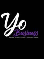 Yo Business   Personal Internet Address & Password Logbook