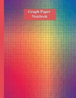 Graph Paper Notebook With Matte Multicolor Cover: Large Simple Graph Paper Journal - Grid Paper Notebook For Math And Science Students - 100 Quad Ruled 4x4 Pages With Extra-Large Format 8.5 X 11 Inches