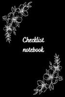 Checklist planner: For teens and adults  checklist simple to-do lists   to-do checklists for daily and weekly planning   6x9" inch with 120 pages  