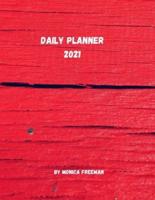 Daily planner 2021 : Great daily planner for 2021 one page per day 8.5*11