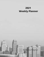 2021 Weekly Planner: Appealing weekly planner for 2021 one page per week