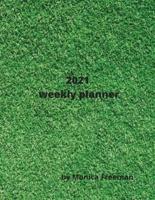 2021 Weekly planner: Appealing weekly planner for 2021 one page per week