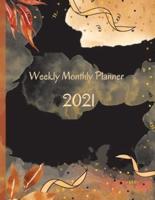 2021 Weekly Monthly Planner