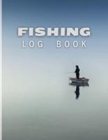 Fishing Log Book: Fishing Journal Notebook for Adults and Kids, Track Your Fishing Trips, Fish Catches and the Ones That Got Away