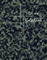 Dot Grid Notebook: Army Design Dotted Notebook/Journal Large (8.5 x 11)"  Dot Grid Composition Notebook
