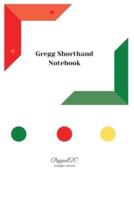 Gregg Shorthand Notebook- White Cover -124 Pages-6X9-Inches