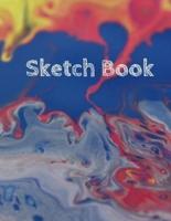 Sketch Book: Notebook for Drawing, Writing, Painting, Sketching and Doodling - 130 PAGES - of 8.5"x11" With Blank Paper (BEST COVER VOL.6)