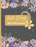 2021 Daily Planner  - 365 Days One Page Per Day