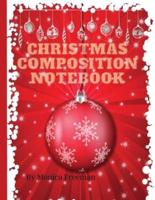 Christmas Composition Notebook