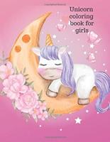 Unicorn coloring book for girls