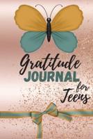 Gratitude Journal for Teens:  Simple Daily Journal With Prompts - Journal For Teenage Girls To Develop Gratefulness, Positivity And Happiness