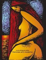Livre De Coloriage Pour Adultes Femmes Art Moderne 1