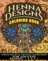 Henna Designs 2 Coloring Book