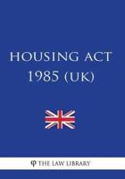 Housing ACT 1985