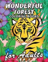 Wonderful Forest Coloring Book