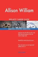 Allison Williams RED-HOT Career Guide; 2564 REAL Interview Questions
