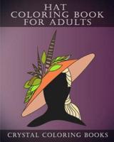 Hat Coloring Book For Adults