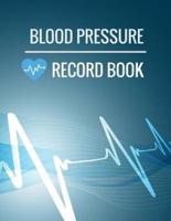 Blood Pressure Record Book