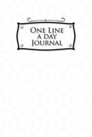 One Line A Day Journal