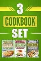 3 Cookbook Set