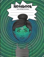 Green Gal Notebook