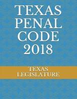 Texas Penal Code 2018