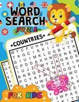 Countries Word Search Puzzle for Kids