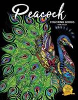 Peacock Coloring Books for Adults