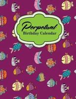 Perpetual Birthday Calendar