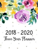 2018 - 2020 Three Year Planner